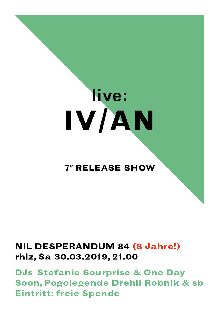 nil desperandum presents iv/an